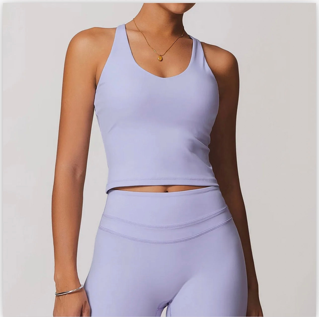 Crisscross back spaghetti top