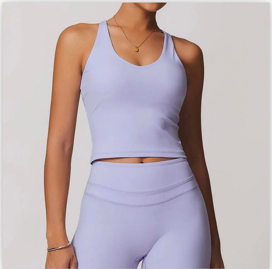Crisscross back spaghetti top