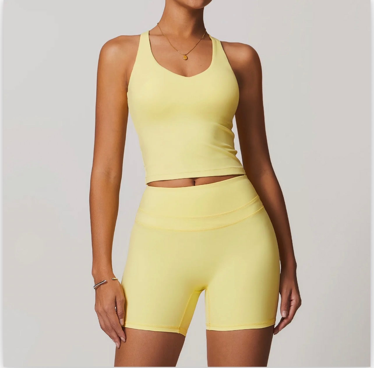 Crisscross back spaghetti top