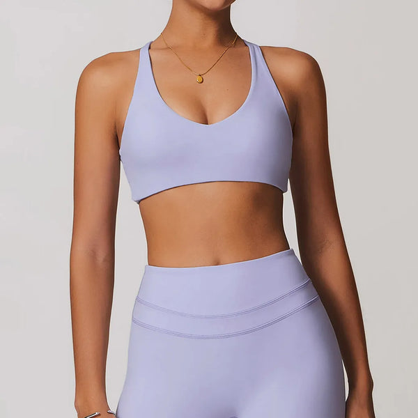 Tight back yoga bra